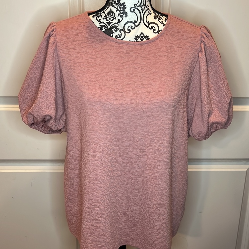 A New Day Top Puff Sleeves